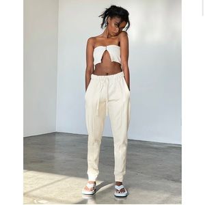 EUC LOCAL EUROPEAN Oat Sweatpant sweatpants Small S oversized